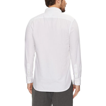 Tommy Hilfiger White Recycled Cotton Dress Shirt