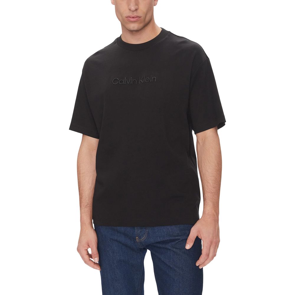 Calvin Klein Black Cotton T-Shirt