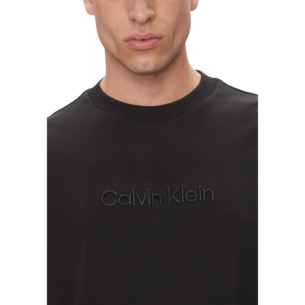 Calvin Klein Black Cotton T-Shirt