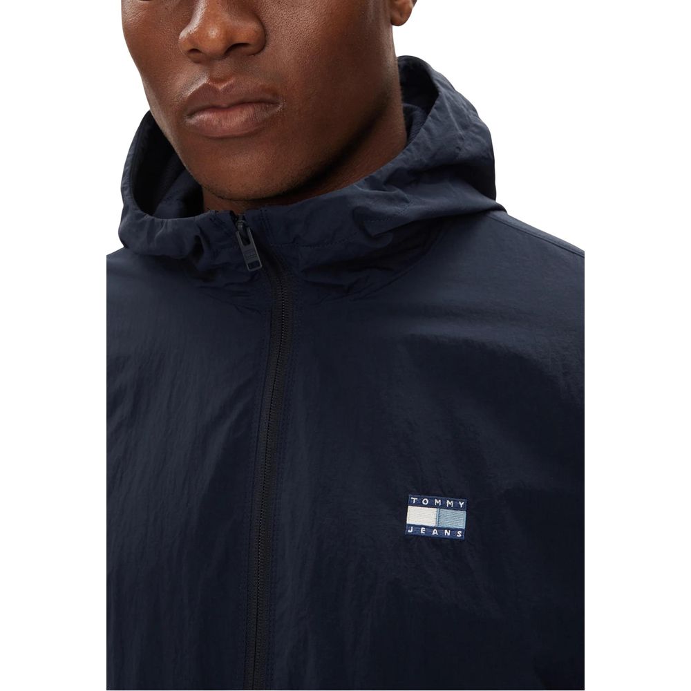 Tommy Hilfiger Jeans Blue Polyamide Shell Jacket