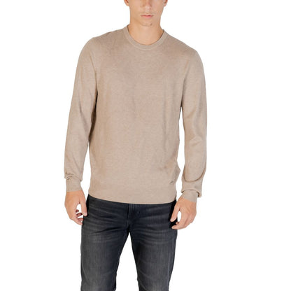 Guess Beige Polyacrylic Sweatshirt