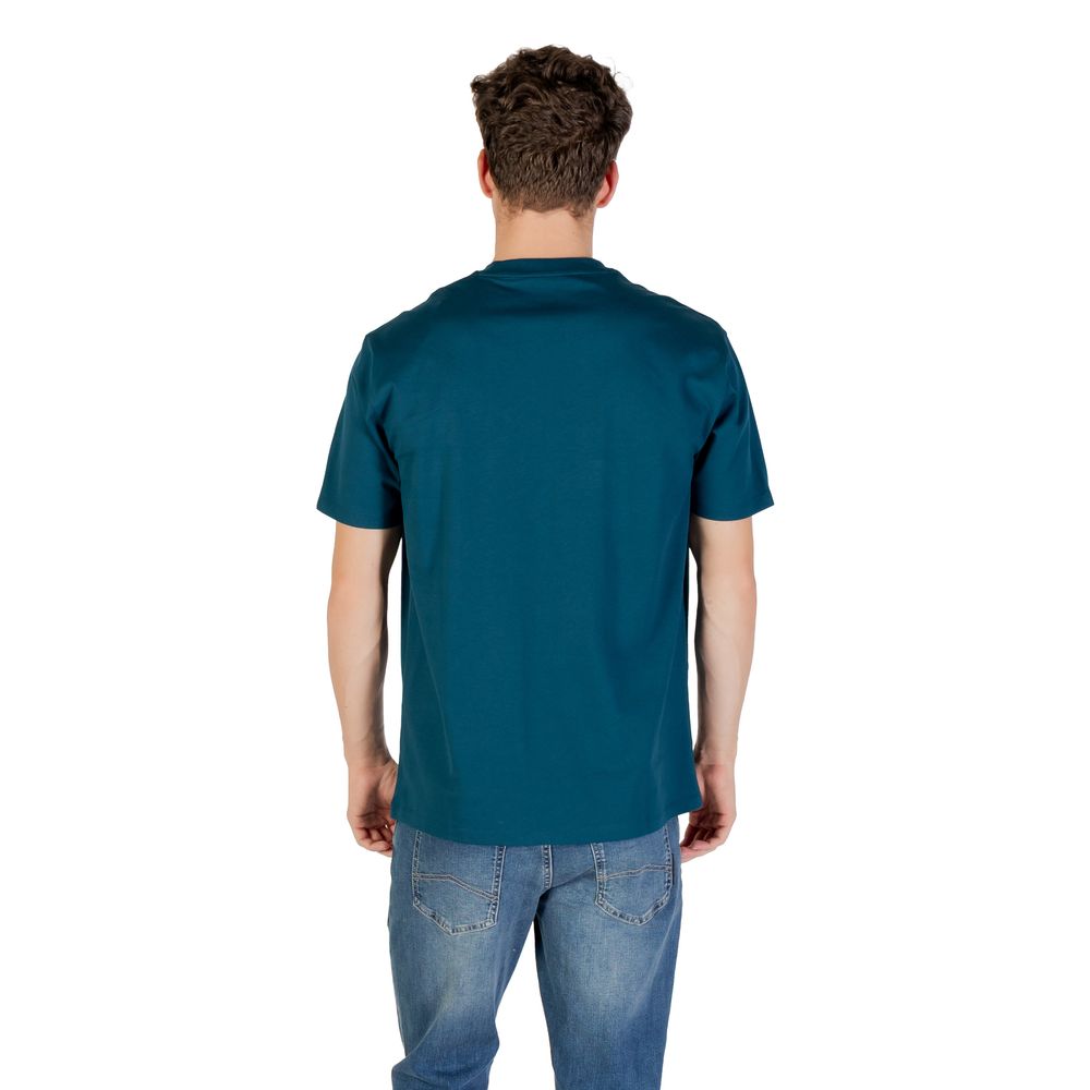 Armani Exchange Black Cotton T-Shirt