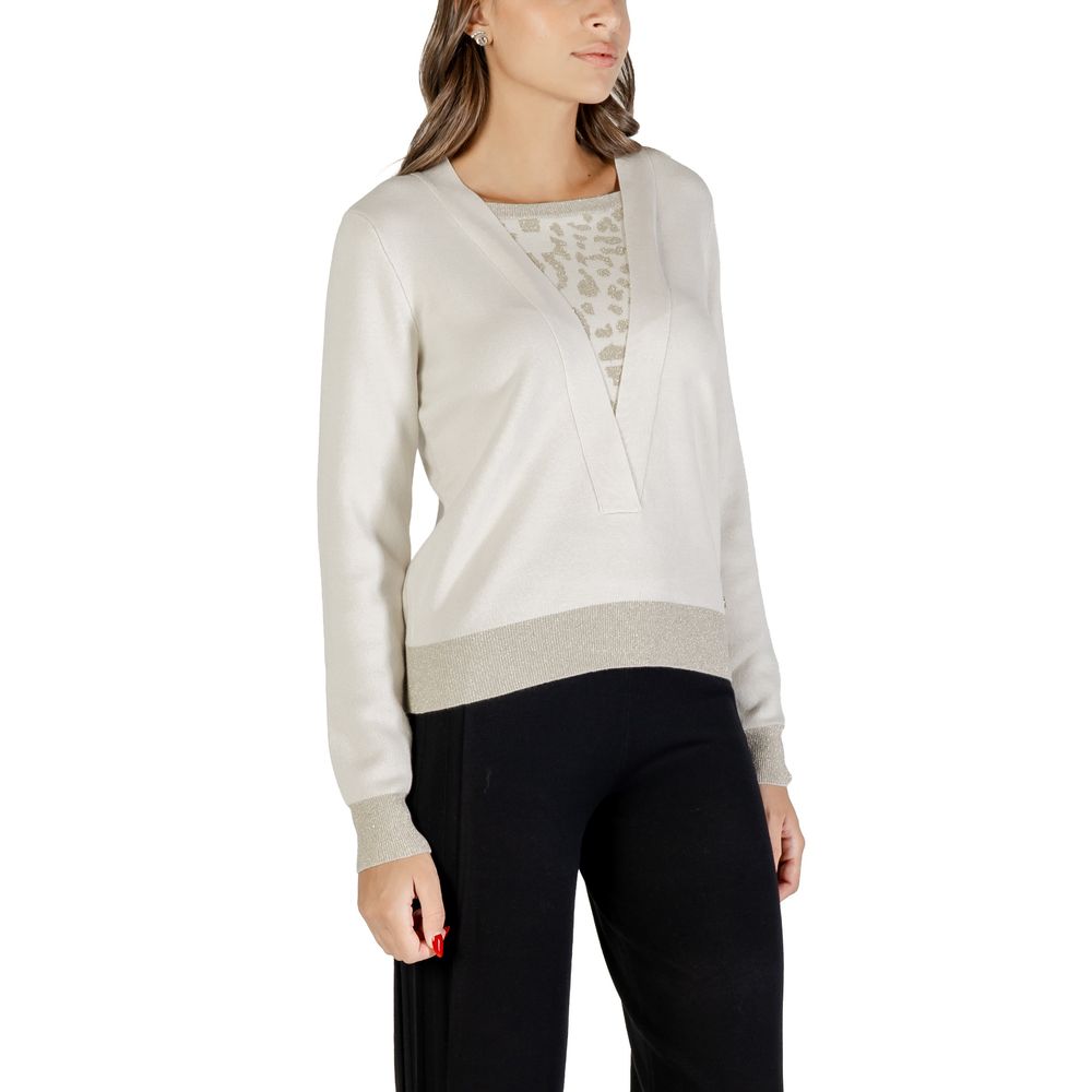 Liu Jo White Viscose Sweatshirt