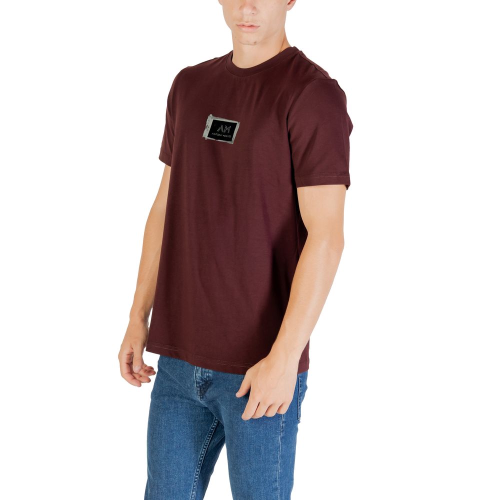 Antony Morato Bordeaux Cotton T-Shirt