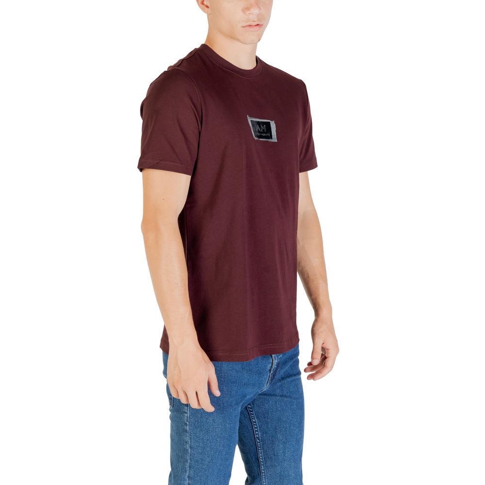 Antony Morato Bordeaux Cotton T-Shirt