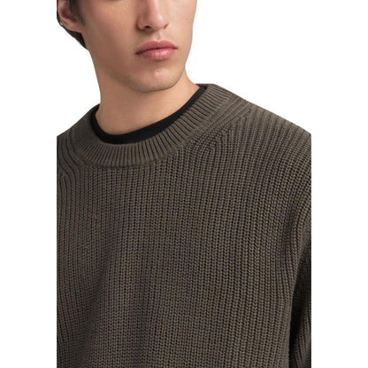 Replay Green Cotton Sweatshirt