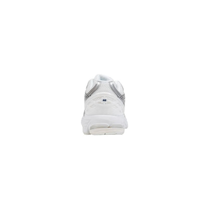New Balance White Synthetic Athletic Sneakers