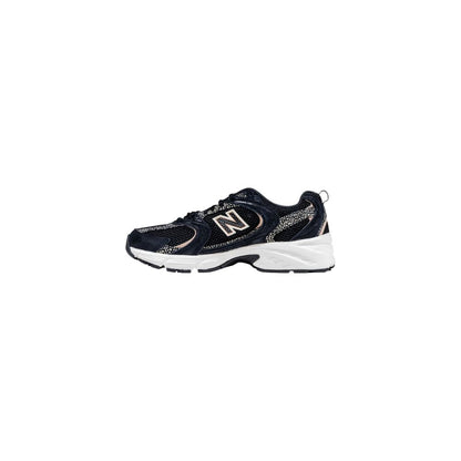 New Balance Black Suede Leather Athletic Sneakers
