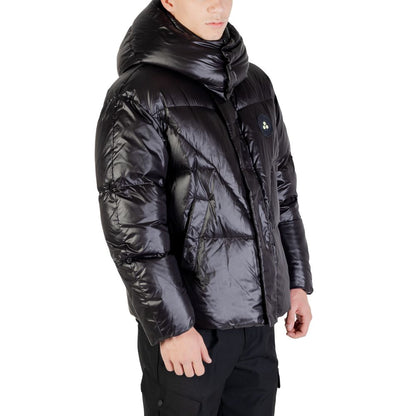 Peuterey Black Polyamide Jackets And Coat