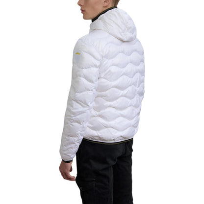 Blauer White Polyamide Full-Length Jacket