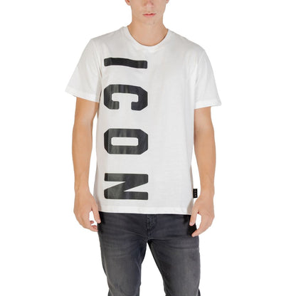 Icon Black And White Cotton T-Shirt