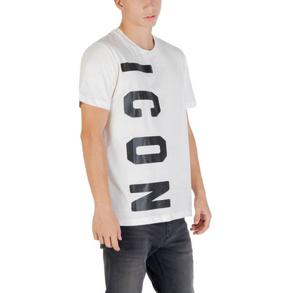 Icon Black And White Cotton T-Shirt