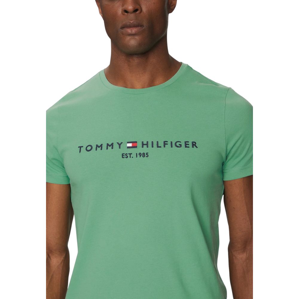Tommy Hilfiger Jeans Bicolor Cotton T-Shirt
