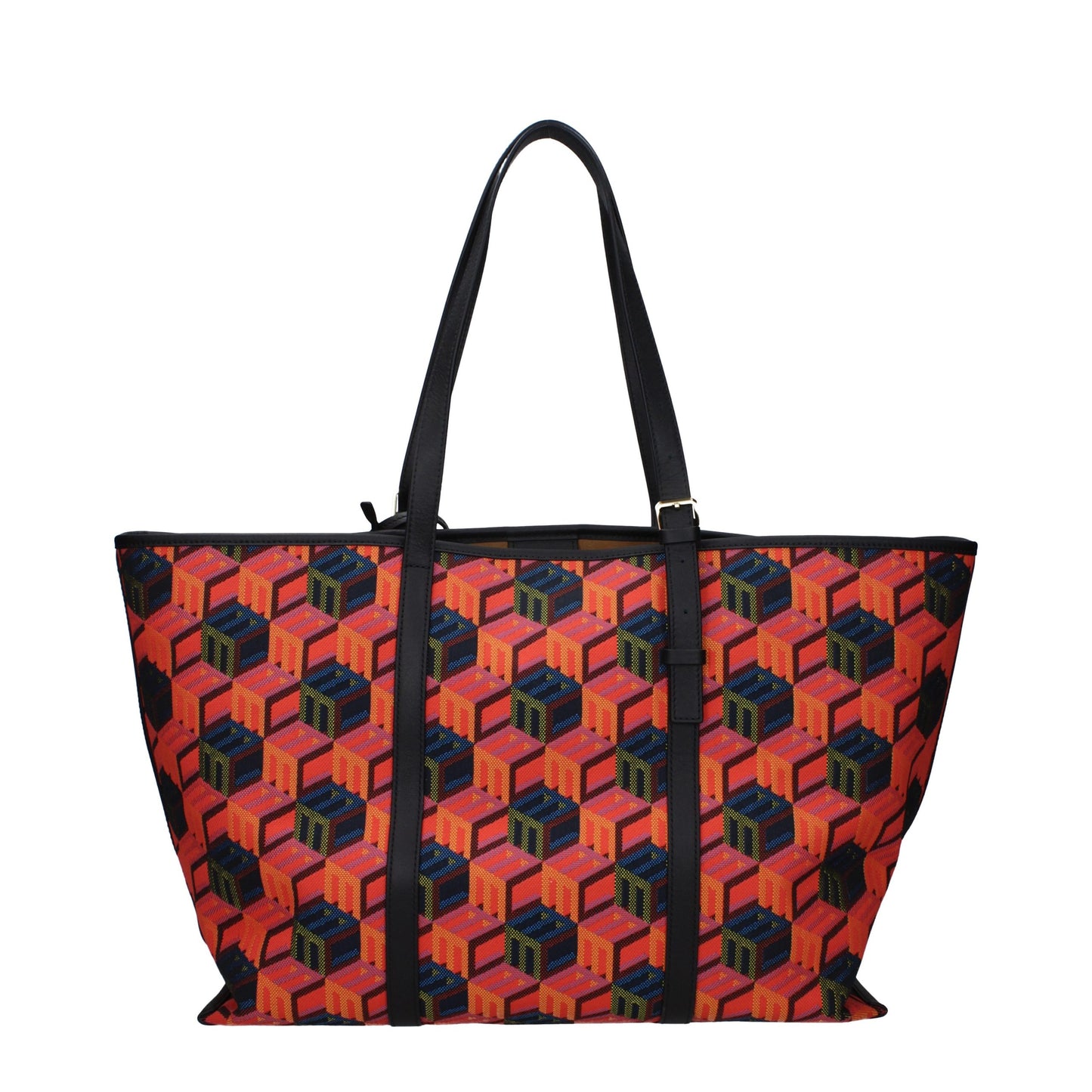 MCM Multicolor Fabric Shoulder Bag