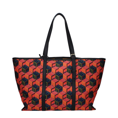 MCM Multicolor Fabric Shoulder Bag