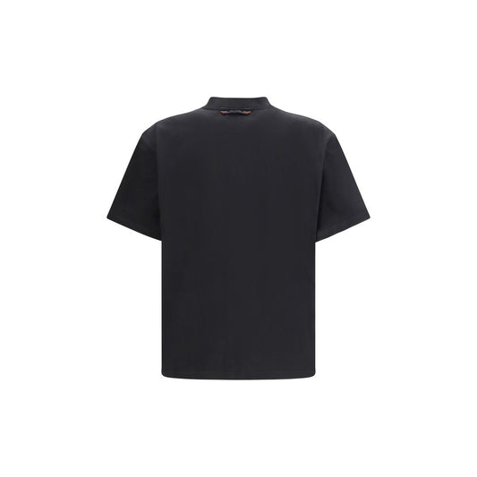 Parajumpers Black Cotton T-Shirt