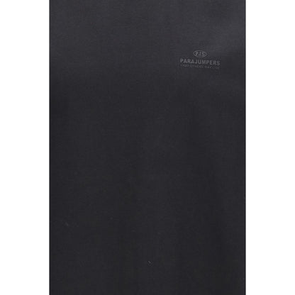 Parajumpers Black Cotton T-Shirt