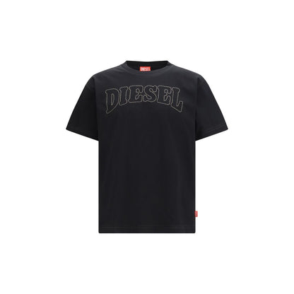 Diesel Black Cotton T-Shirt