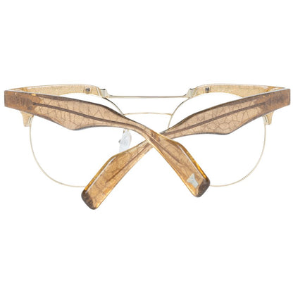 Yohji Yamamoto Gold Metal & Plastic Glasses (Frames)