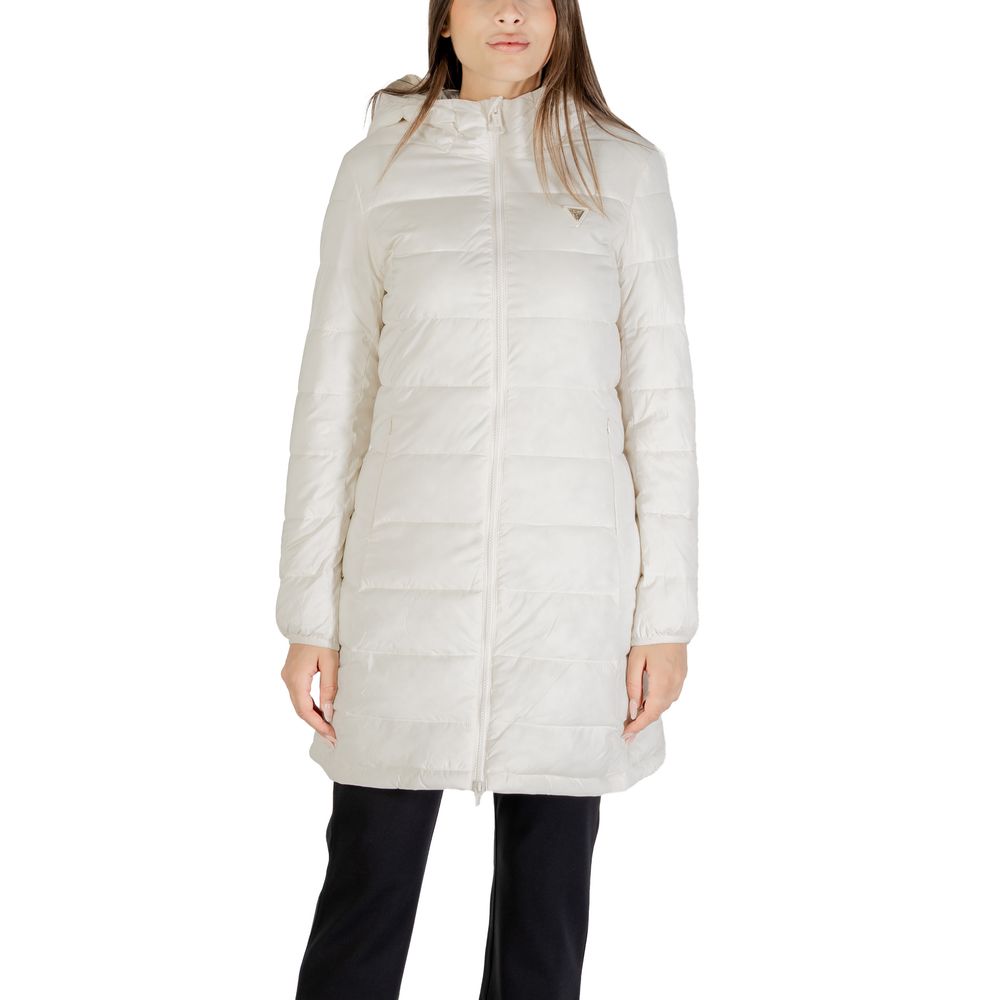 Guess Active Cream Polyester Coat