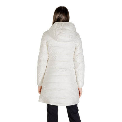 Guess Active Cream Polyester Coat