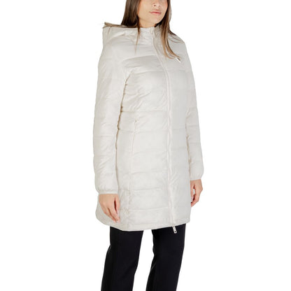 Guess Active Cream Polyester Coat