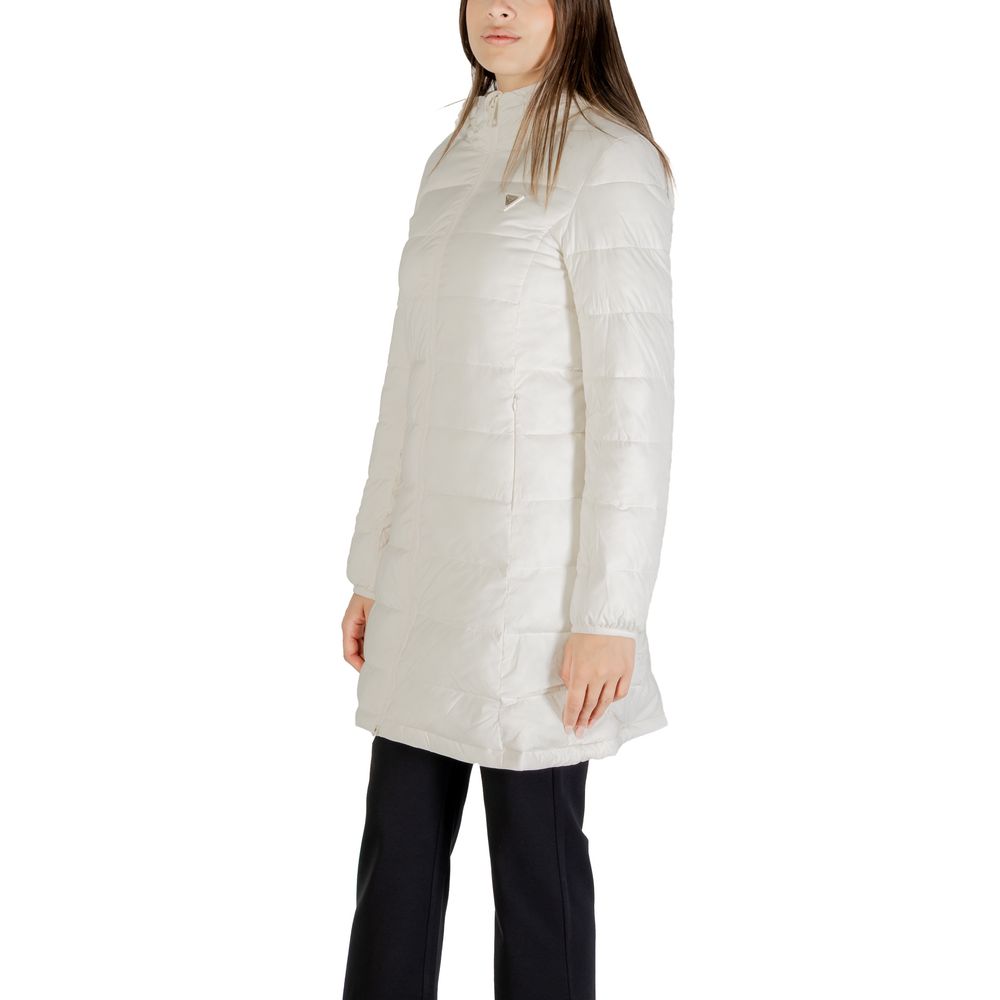 Guess Active Cream Polyester Coat