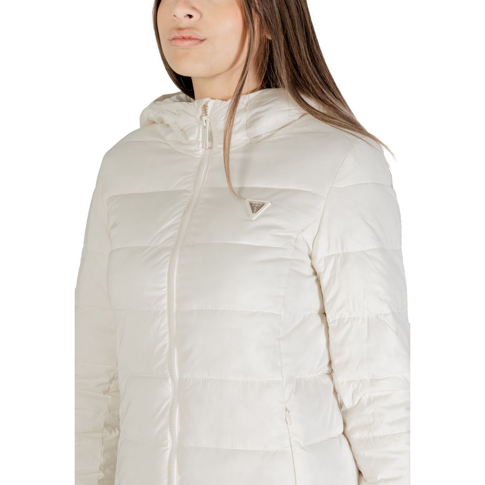Guess Active Cream Polyester Coat