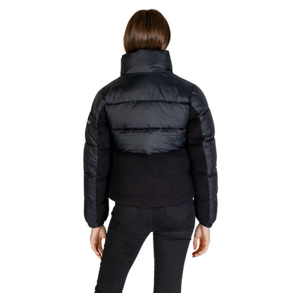 Columbia Black Polyester Full-Length Jacket