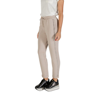 Liu Jo Beige Modal Joggers (Workout Pants)
