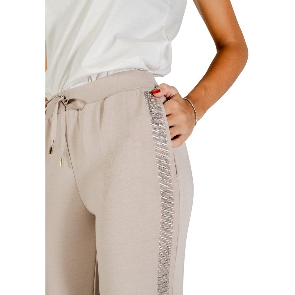 Liu Jo Beige Modal Joggers (Workout Pants)