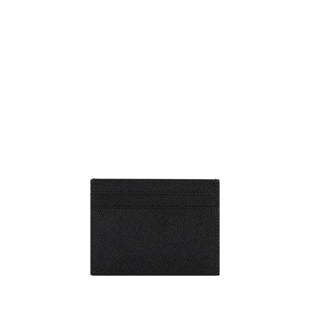 Dolce & Gabbana Black Calf Leather Bos Taurus Wallet