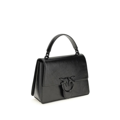 PINKO Black Lamb Ovis Aries Aries Handbag