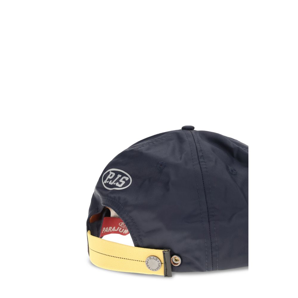Parajumpers Blue Polyamide Cap (Baseball Hat)