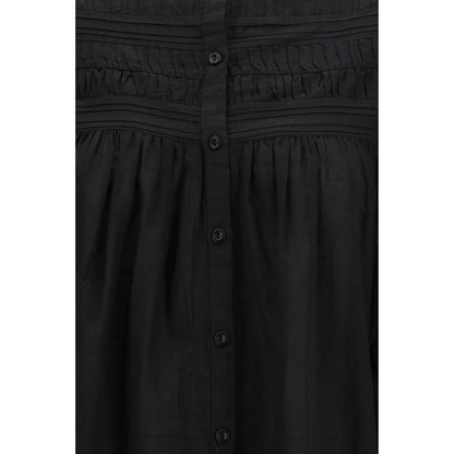 Marant Etoile Black Cotton Dress Shirt