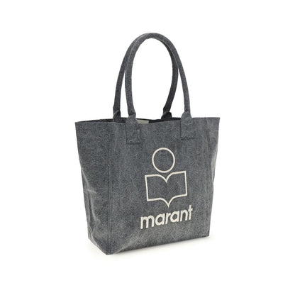 Isabel Marant Gray Cotton Shoulder Bag