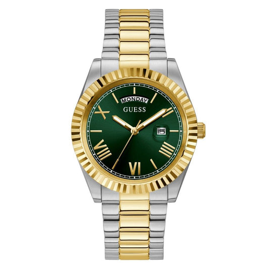 Guess Gray Stainless Steel Dress Watch