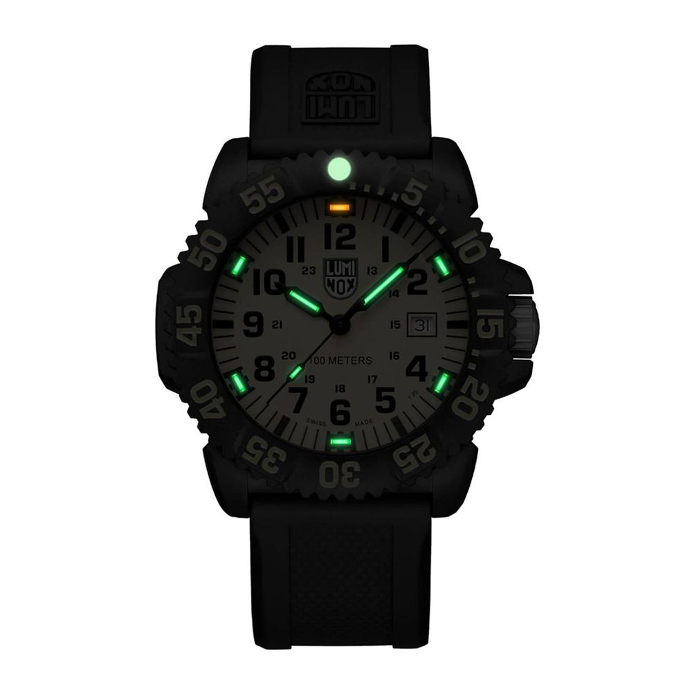 Luminox Black Resin Sport Watch