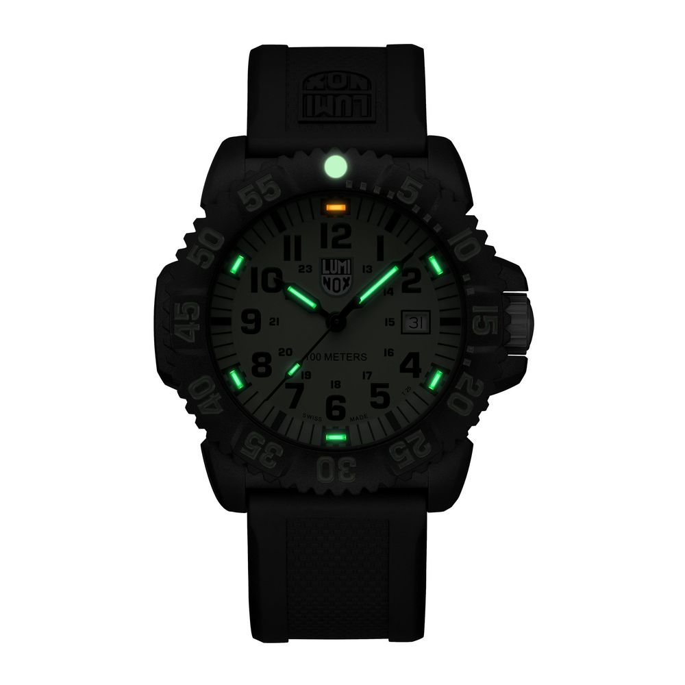 Luminox Black Resin Sport Watch