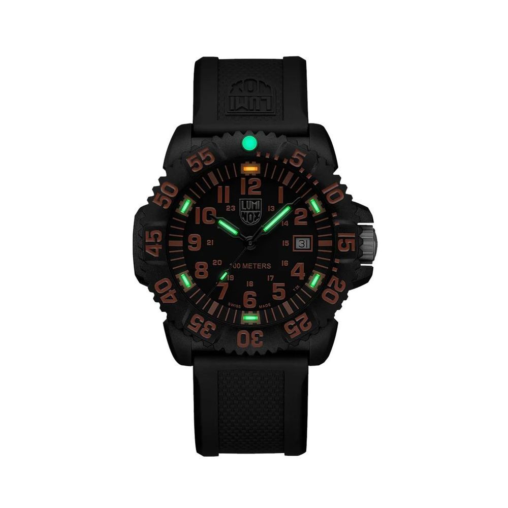 Luminox Black Resin Sport Watch