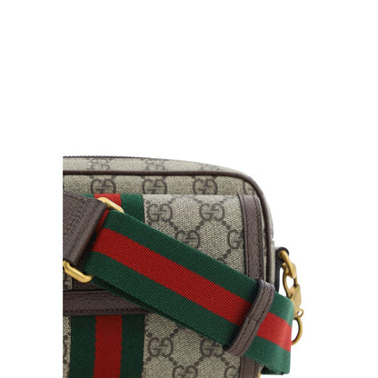 Gucci Brown Polyester Shoulder Bag