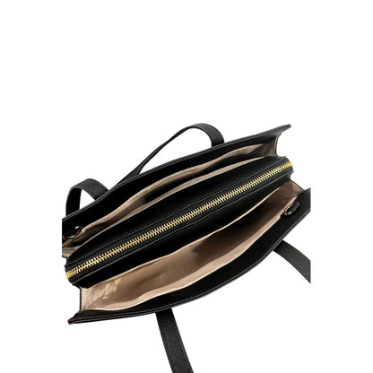 Twinset Black PU Women Shoulder Bag