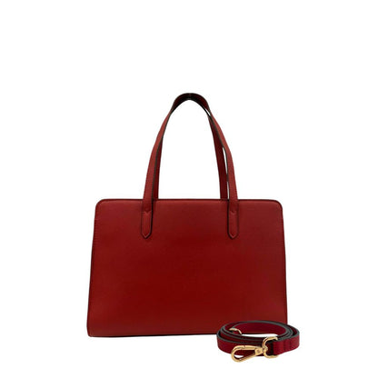 Twinset Red PU Women Shoulder Bag