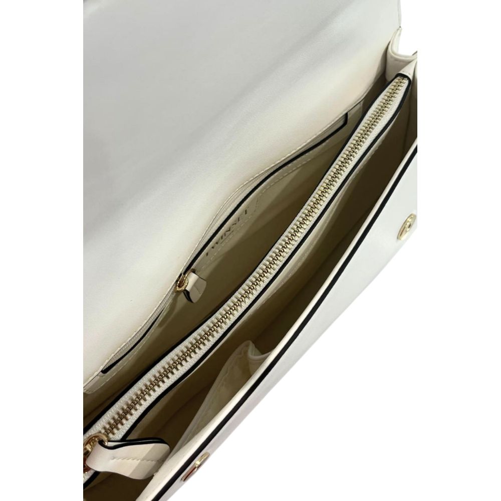 Twinset White PU Women Shoulder Bag