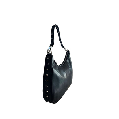 Twinset Black Polyurethane Women Shoulder Bag
