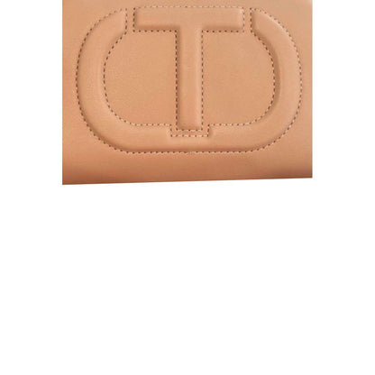 Twinset Pink Faux Leather Women Crossbody