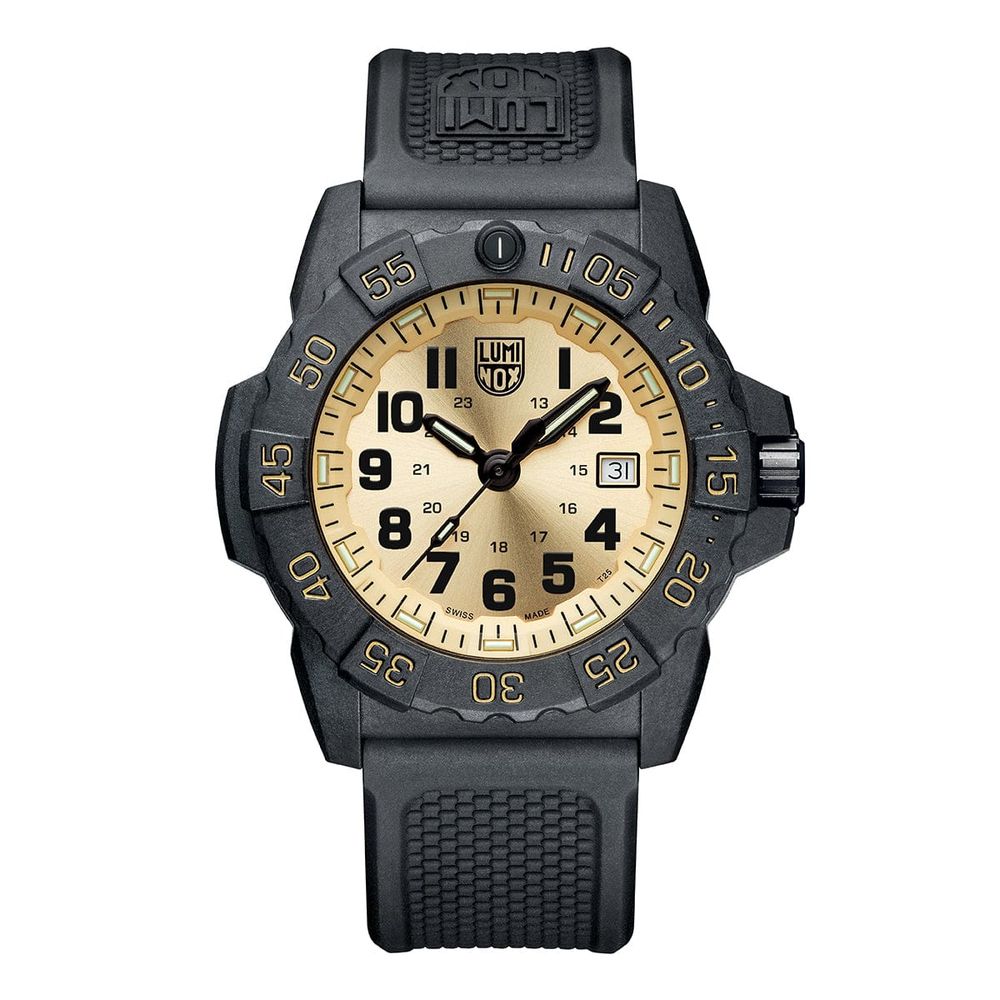 Luminox Black Rubber Sport Watch