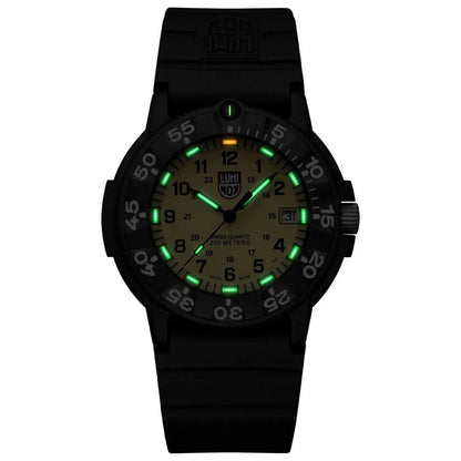 Luminox Black Rubber Sport Watch