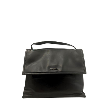 Twinset Black PU Women Handbag