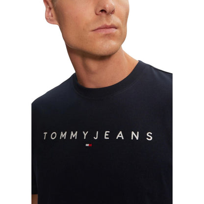 Tommy Hilfiger Jeans Blue Recycled Cotton T-Shirt